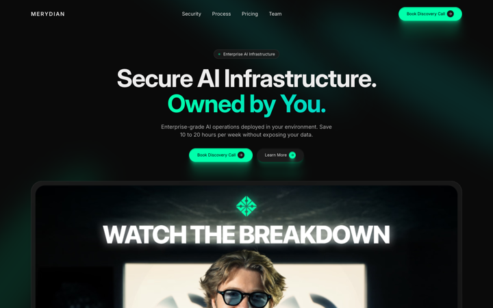 AI Consulting template