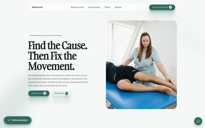 Aldermoor Clinic template