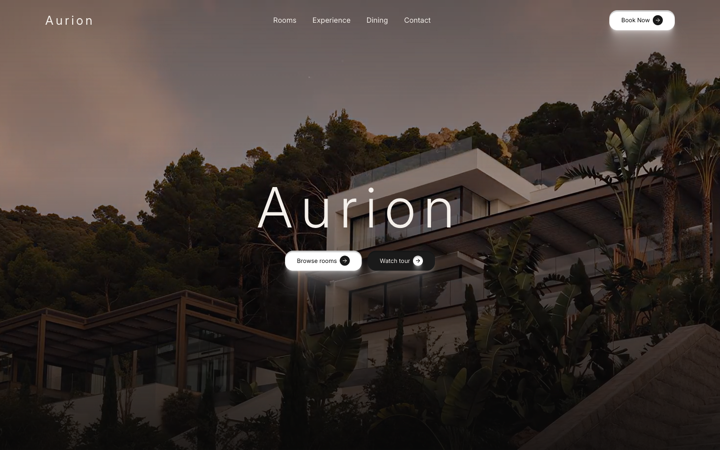 Boutique Hotel template