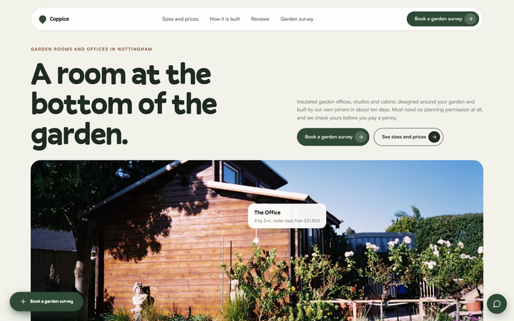 Coppice Garden Rooms template