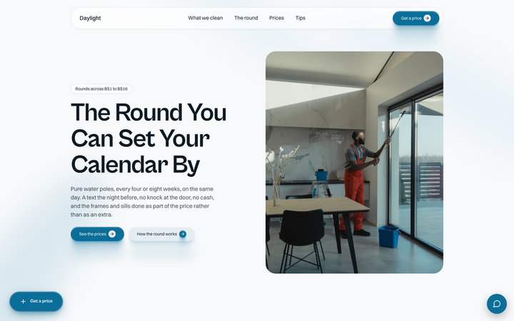 Daylight Window Co. template