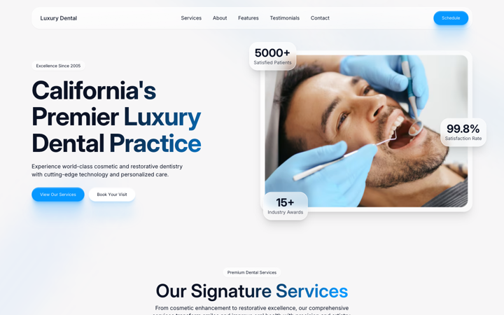 Dental Practice template