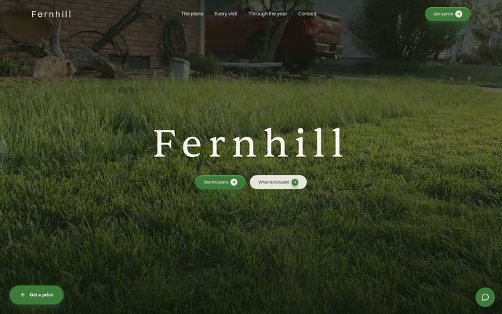 Fernhill Lawn Care template