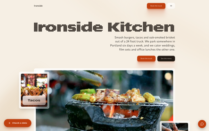 Ironside Kitchen template