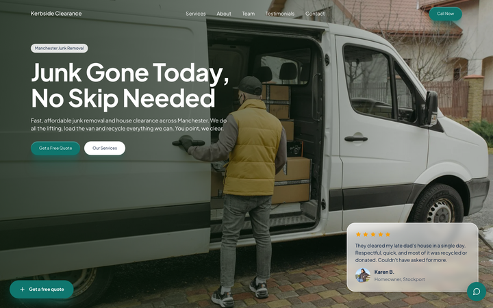 Kerbside Clearance template