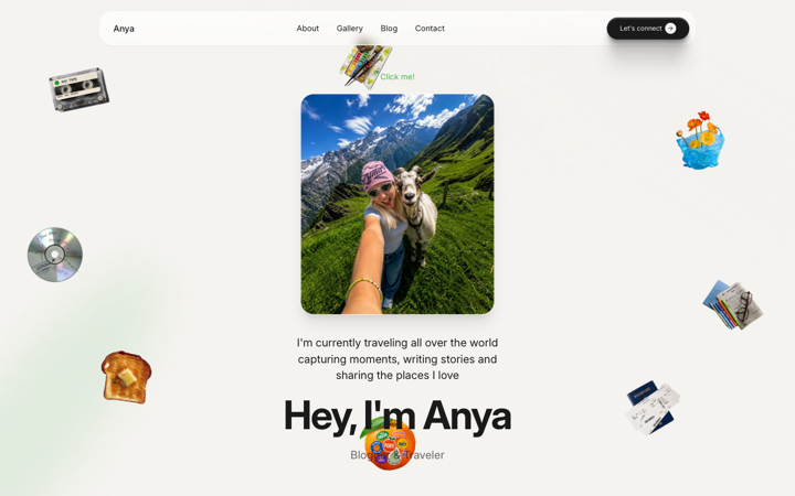 Personal Blogger template