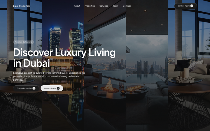 Real Estate Agency template