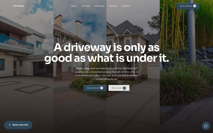 Stoneway Driveways template