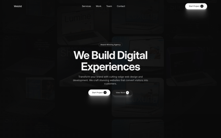 Web Agency template