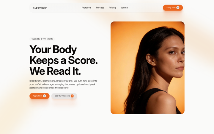 Wellness Center template
