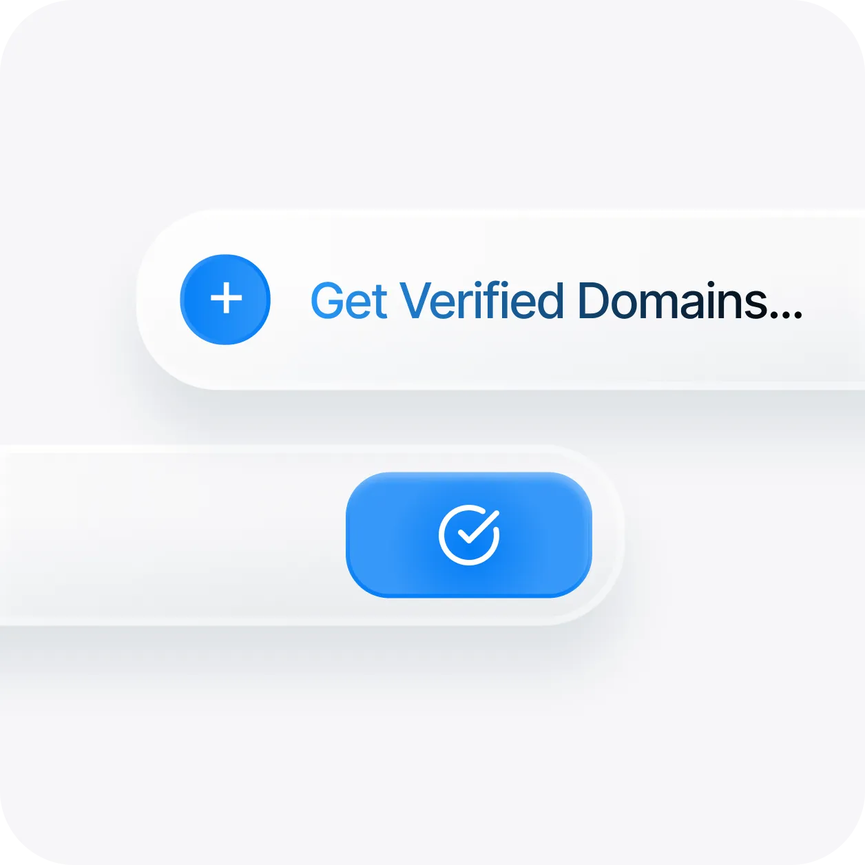 Domains screen