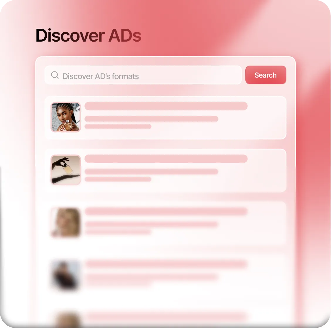 Discover screen