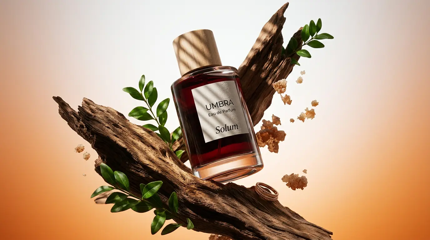 UMBRA fragrance bottle detail
